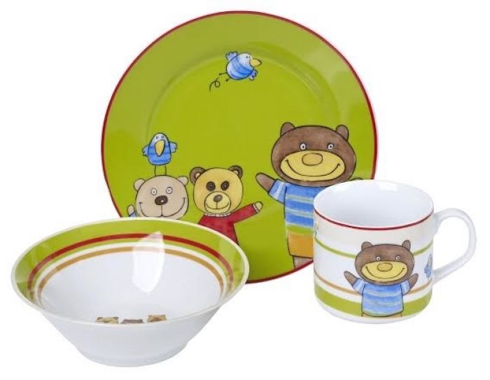 Classic Cusina Italiana Porcelain Dinnerware Kid's Set