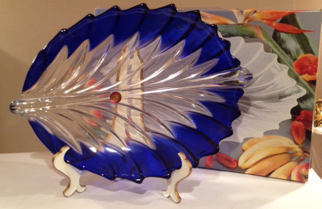 Serving Dish Crystal Germany