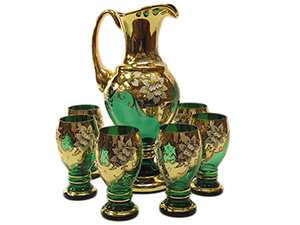 Bohemian Pitcher Jug Sets