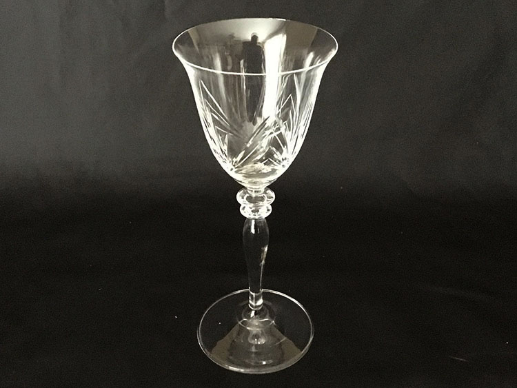 Crystal Hand Cut Goblets Poland *Set of 6*