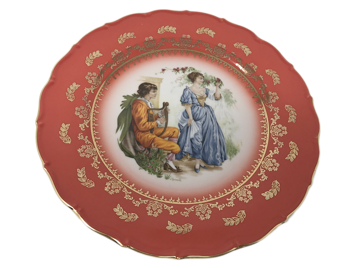 Madonna Original Red-Ruby Plate Dinner 26cm / 10.25"