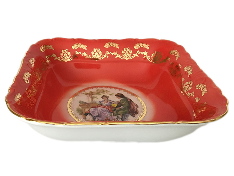 Madonna Original Red-Ruby Dish Rectangular 19 cm / 7.5 in
