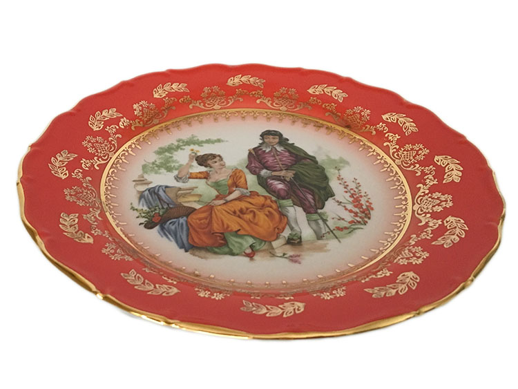 Madonna Original Red-Ruby Plate Salad 7.5 in / 19 cm