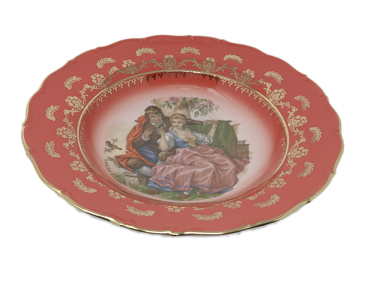 Madonna Original Red-Ruby Plate Soup 24cm / 9.5"