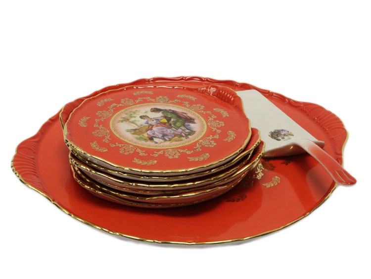 Madonna Original Red-Ruby Tort Set