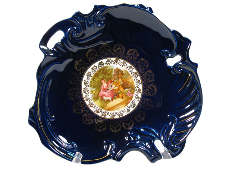 Madonna Cobalt Romeo & Juliet Candy Dish