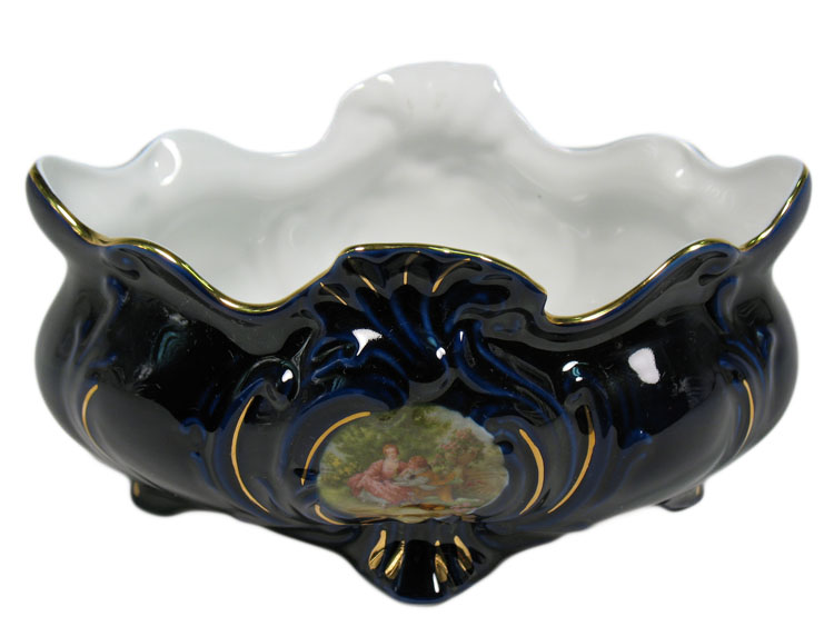 Madonna Cobalt Romeo & Juliet Candy Bowl