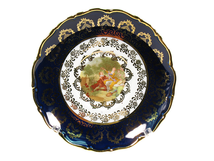 Madonna Cobalt Romeo & Juliet Dinner Plate 21 cm