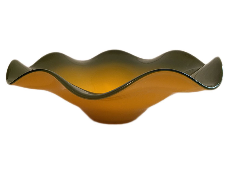 Art Deco Glass Vase