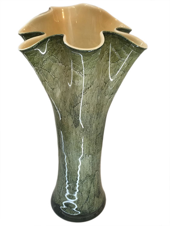 Jozefina European  Glass Vase