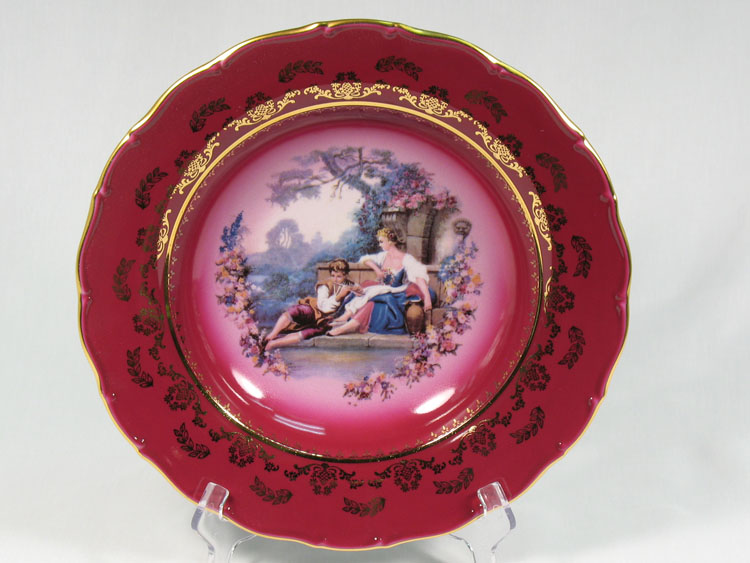 Madonna Cherry Romeo & Juliet Dessert Plate